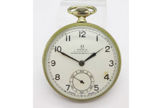 omega military pocket watch