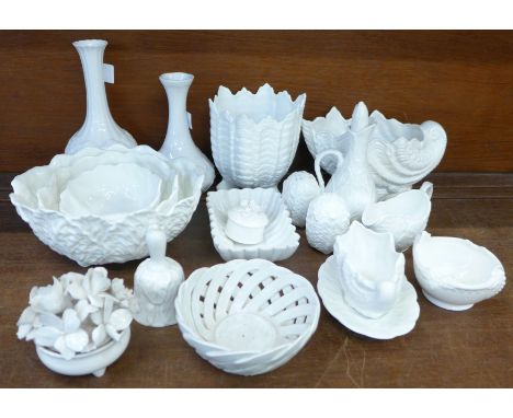 Coalport, Spode and other cream china