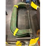 (4) C-Clamps; (2) 12" & (2) 8" (Location: 2201 Sweeney Dr., Clinton, PA 15026)