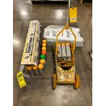 Rust-Oleum Striping Machine, No. 2395000, & Paint (Location: 2201 Sweeney Dr., Clinton, PA 15026)