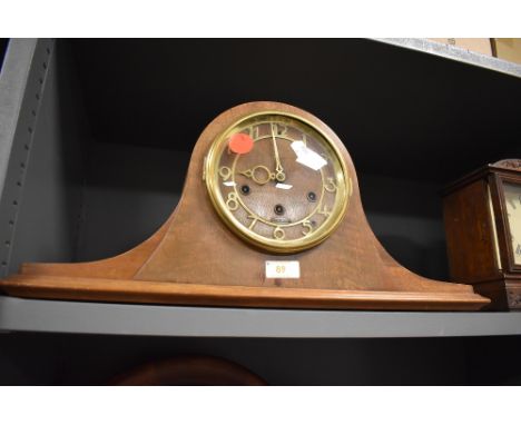 An American 8 day mantel clock by Sean Thomas
