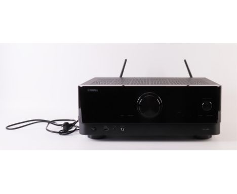 A Yamaha RX-V6A surround amplifier.