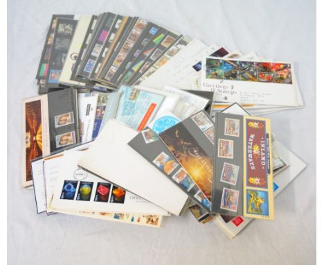 LARGE SELECTION OF FIRST DAY COVER STAMPSsome in presentation folders, approximately 280 sets 