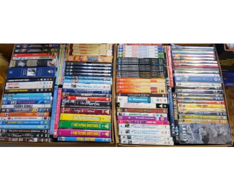 LARGE SELECTION OF DVDsincluding box sets of the Marx Brothers, George & Mildred, Benny Hill, Doc Martin, Mission Impossible,