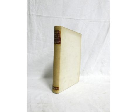 RUVIGNY MARQUIS OF.&nbsp;&nbsp;The Jacobite Peerage. Quarto. Orig. white cloth, tanning &amp; light soiling. Book label of Ge