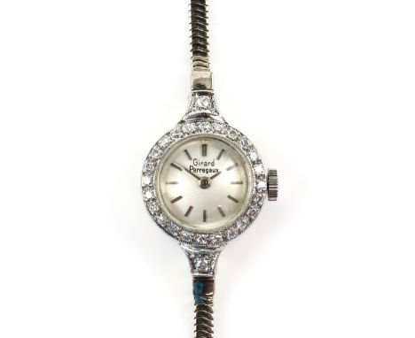 girard perregaux diamond ladies watch