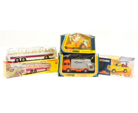 Corgi &amp; Dinky group (1) Dinky 952 Vega Major Luxury Coach (some small chips &amp; marks to roof)&nbsp; (2) Corgi 1116 She