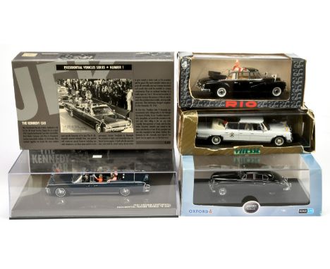 A mixed group of 1:43 Scale models including (1) RIO 100/P 1960 Mercedes Limousine "Pope Giovanni XXIII", (2) Vitesse LO81 Me