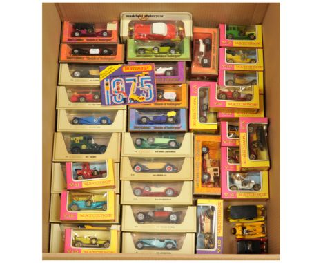Matchbox Models of Yesteryear Large Group of 1960's -1980's Issue Models - Including (1) 1911 Model "T" Ford; (2) Y-3 1910 Be