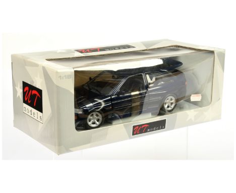 UT Models 1/18th Scale Ford Escort RS Cosworth - Near Mint to Mint in Excellent box (missing inner card packing).