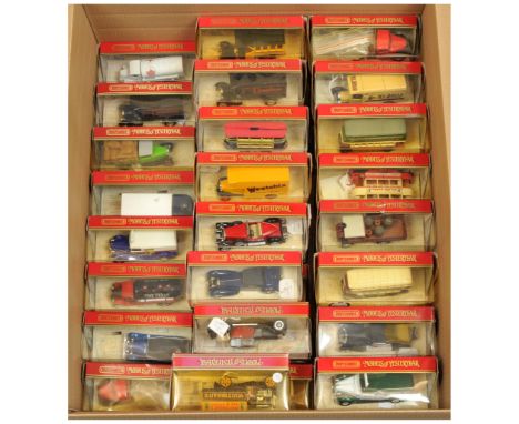 Matchbox Models of Yesteryear Group of cars - Including (1) Y-27B 1922 Foden Steam Wagon; (2) YY024A/D BUGATTI T44; (3) Y-17 