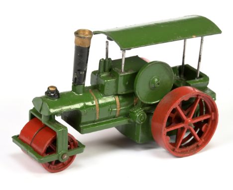 Charbens Road Roller Larger Scale Issue - This Rare Circa 1949 Issue is Finished in - Green, red including Wheels, black and 