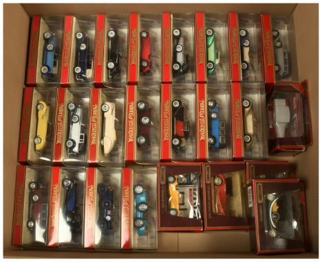 Matchbox Models of Yesteryear group of car models including Y2 1930 Supercharged Bentley, dark blue, Y2C 1930 Supercharged Be