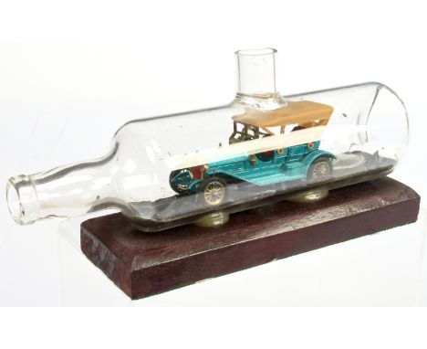 Matchbox Lesney Giftware Series; Y12 1909 Thomas Flyabout - metallic blue body &amp; chassis, textured tan hood, dark red sea