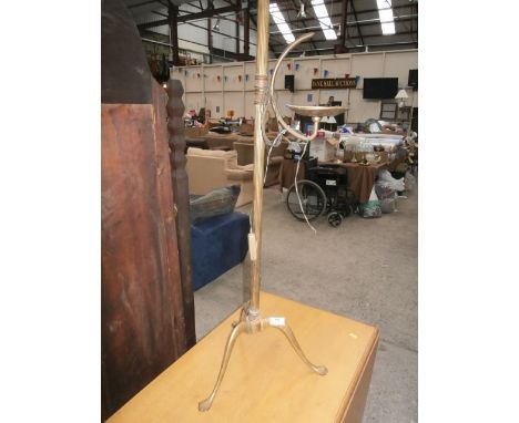 Vintage Brass Standard Lamp