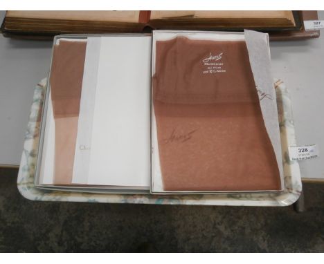 2 Pairs of Nylon Designer Stockings - Christian Dior and Hanes - As New