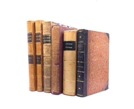 Miscellaneous collection of topographical books to include Curiosities of Great Britain: England &amp; Wales Delineated, by T