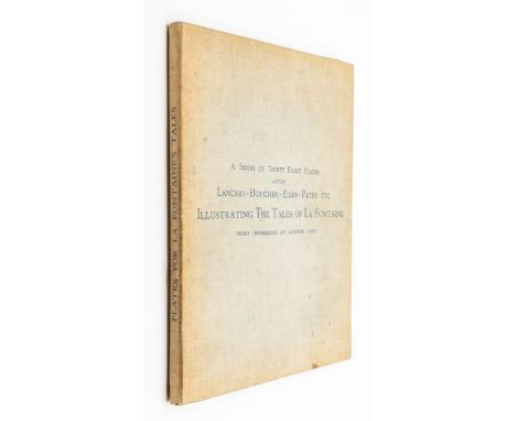 De La Fontaine, Jean. A Series of Thirty Eight Plates After Lancret, Boucher, Eisen, Pater, Illustrating the Tales of La Font