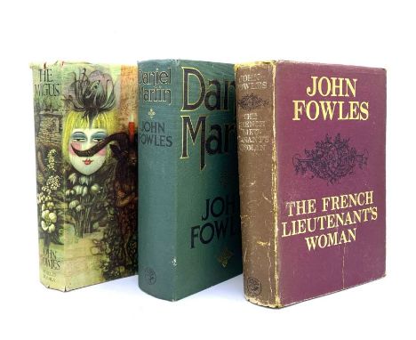 Fowles, John. The French Lieutenant's Woman, first edition, London: Jonathan Cape, 1969; The Magus, London: World Books, 1967