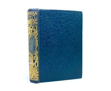 Yeats, W. B. Poems, London: T. Fisher Unwin, [c,1920], no printing stated, octavo, embossed cloth with attractive gilt design
