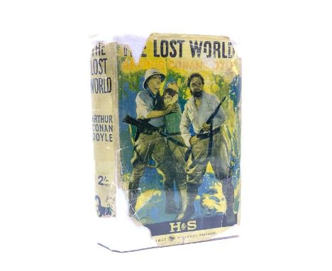 Doyle, Arthur Conan. The Lost World, first film edition, London: Hodder and Stoughton, n.d. [c.1925]. Octavo, publisher's red