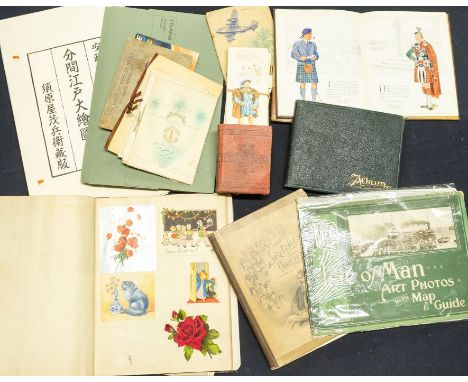 Miscellaneous collection of books &amp; ephemera to include Clayton Clark, Joseph, "Kyd" (Illus.). The Character Sketches of 