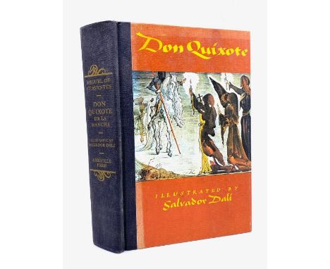 Dali, Salvador (Illus.). Don Quixote, by Miguel de Cervantes Saavedra, New York: Abbeville Press, 1979, octavo, publisher’s q