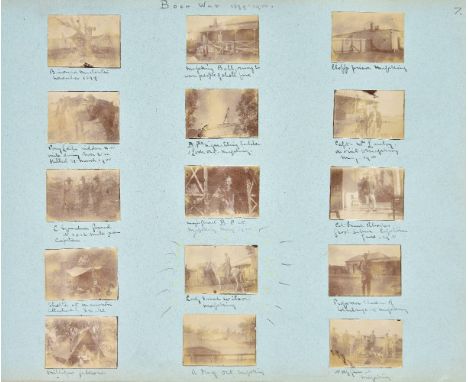 Baden-Powell (Robert, 1857-1941). A photographically-illustrated scrap album [compiled by Major Kenneth McLaren and family], 