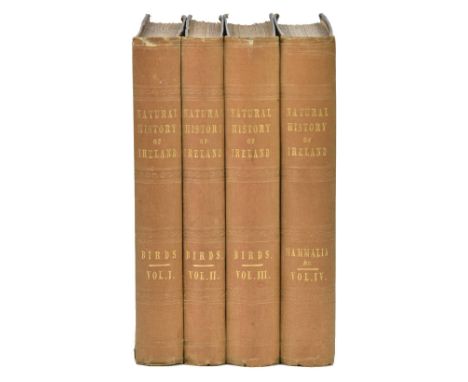 Thompson (William). The Natural History of Ireland, 4 volumes, 1st edition, Reeve, Benham, and Reeve [-Henry G. Bohn], 1849-5