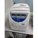 Fisher Scientific Accuspin Micro 17R Tube Centrifuge. Serial No. 42610230