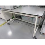 180cm x 76cm Mobile Lab Benches As Lotted