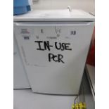 Hotpoint Undercounter Freezer. Serial No 761961002960