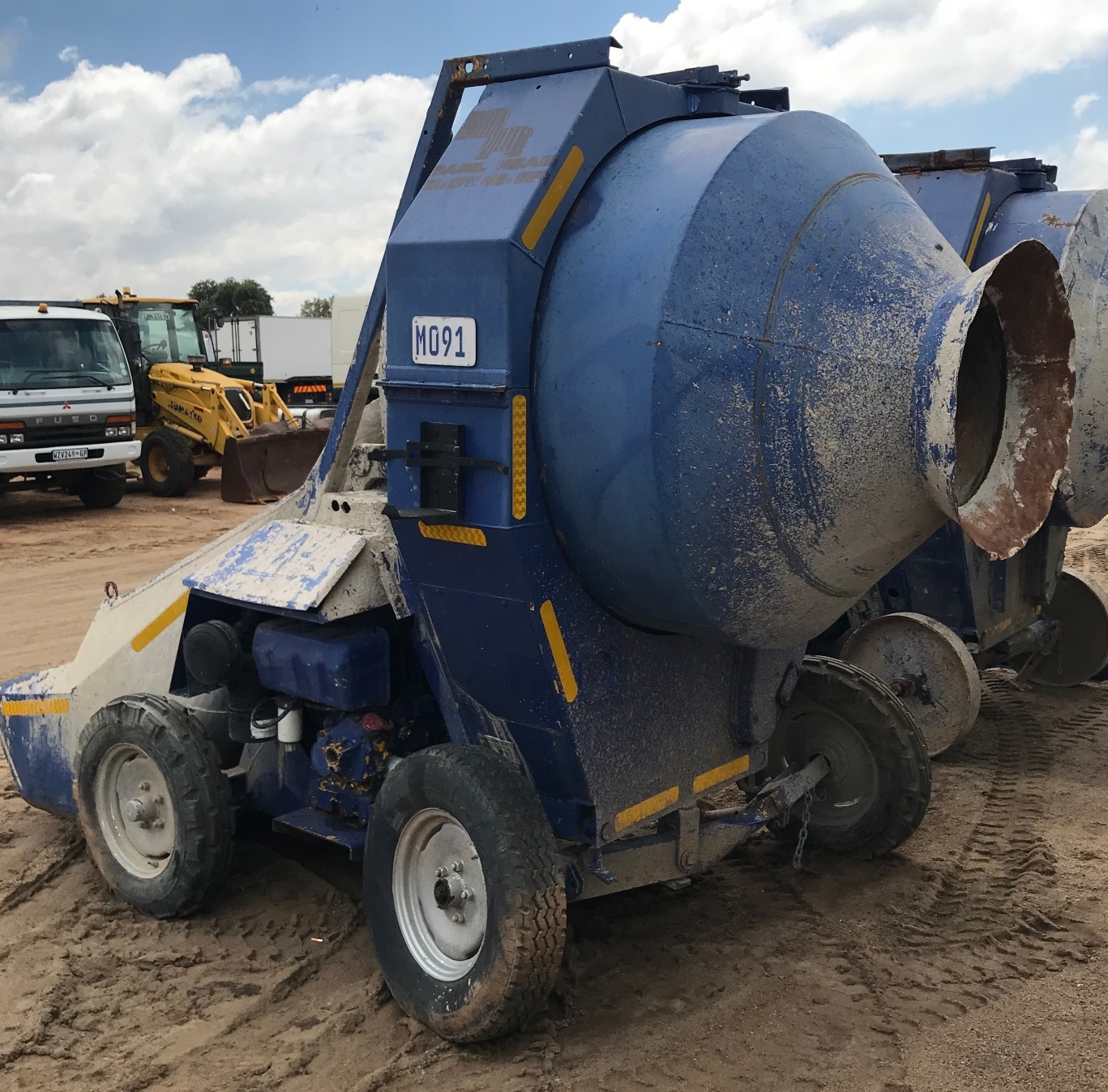 WINGET 400R MOBILE CONCRETE MIXER (400PK1074)