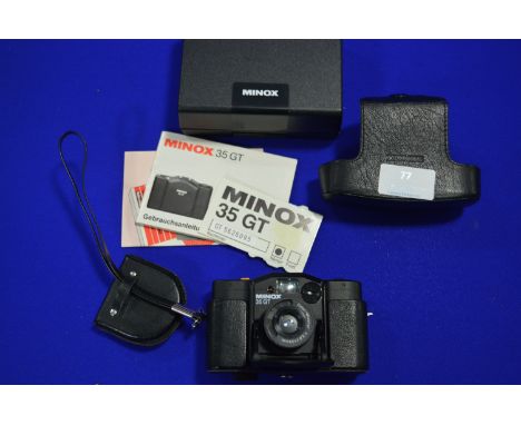 Minox 35GT Camera 