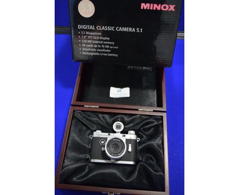 Minox Miniature Leica Digital Camera with Presentation Box 
