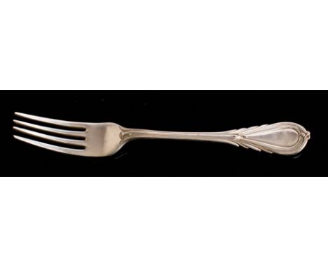 British National Antarctic Expedition 1901-04. A silver plated fork engraved 'Discovery 1901' formerly the property of Louis 