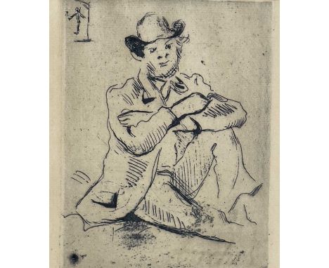 Paul CÉZANNE (1839-1906)Portrait De Guillaumin together with three other prints each authenticated by Templeton and Rawlings 