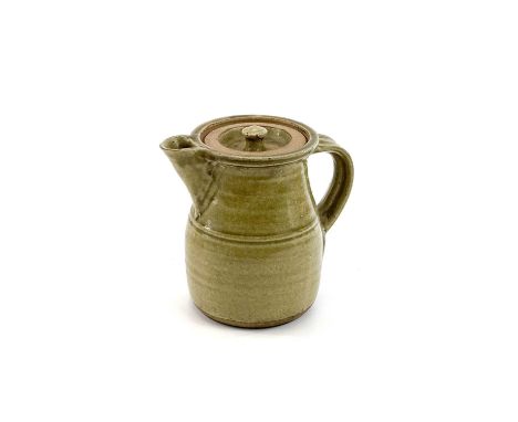 Richard BATTERHAM (1936- 2021)Studio pottery coffee potH14 x W15cm 