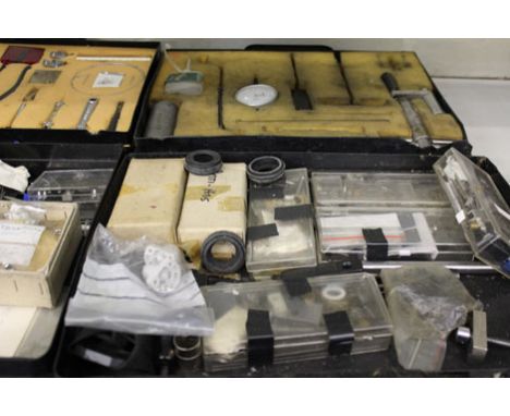 Two cases of Microtone tools and accessories 