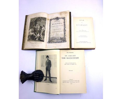 ( Dixon H. ) : Silk and Scarlet by The Druid, Nd. C. 1895. 8vo Hb. Original maroon cloth gilt, steel engravings. Beckford P. 