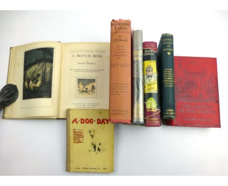 Collector's Miscellany : Maxwell D. : Adventures with a Sketchbook, 1914. 1st.Ed. Small qto. Illustrated binding, teg. Text w