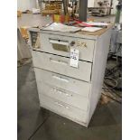 CABINET WITH CONTENTS