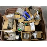 BIN FULL OF ASSORTED HARDWARE