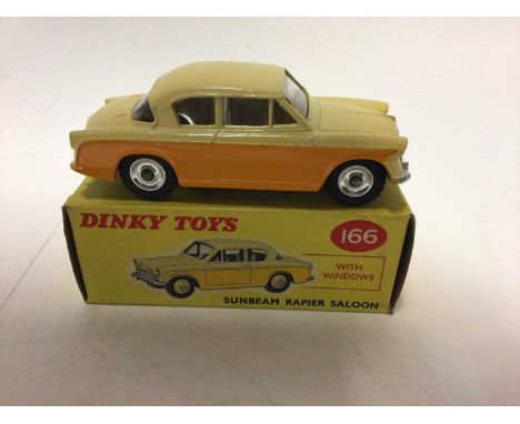 Dinky Sunbeam Rapier Saloon No.166, boxed