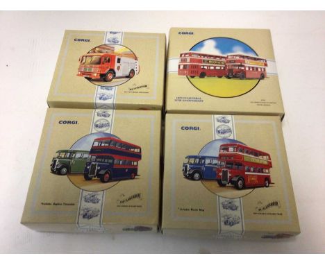 Diecast Corgi boxed selection of Coaches &amp; Buses (25)