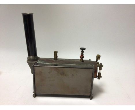 Live steam single cylinder model, Mill Engine type S50 by Stuart with separate Babcock boiler and burner (3)