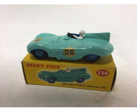 Dinky Jaguar Type D Racing Car No 238, boxed