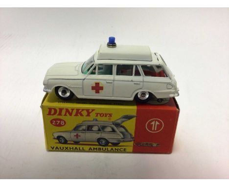 Dinky Vauxhall Ambulance No.278, boxed