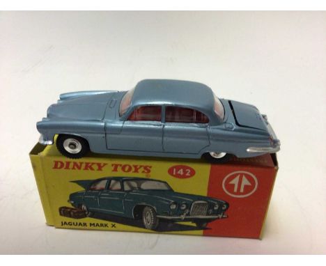 Dinky Jaguar Mark X No.142, boxed