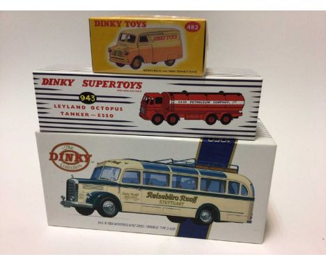 Selection of boxed diecast models including Corgi Classics, Matchbox Models of Yesteryear, Dinky DY Series and Atlas Editions